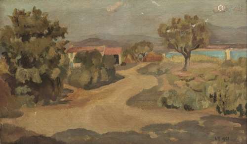 Vanessa Bell (British, 1879-1961) Landscape at St Tropez 35....