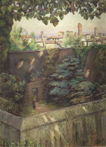 Duncan Grant (British, 1885-1978) Lucca 122.1 x 91.6 cm. (48...