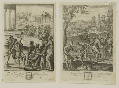 Wenceslaus Hollar (Bohemian, 1607-1677) and Pierre Lombart (...