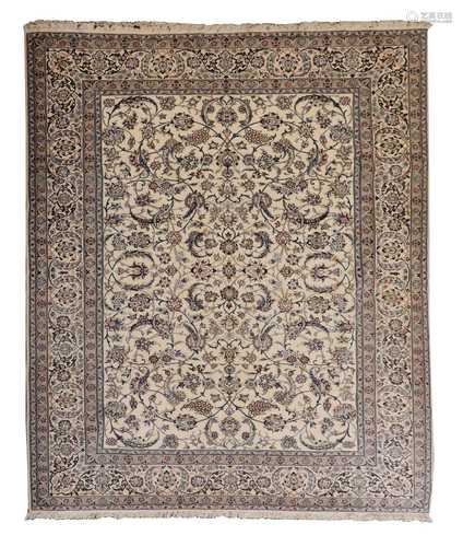 A North-West Persian Nain carpet,