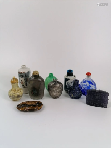 A group of Chinese snuff bottle （10）