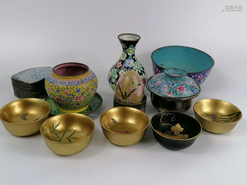 A group of Oriental items