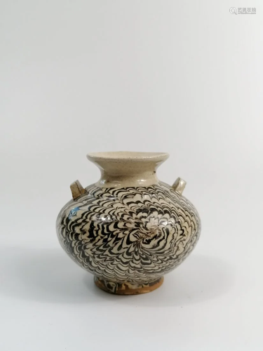 An marbled Pottery waterpot