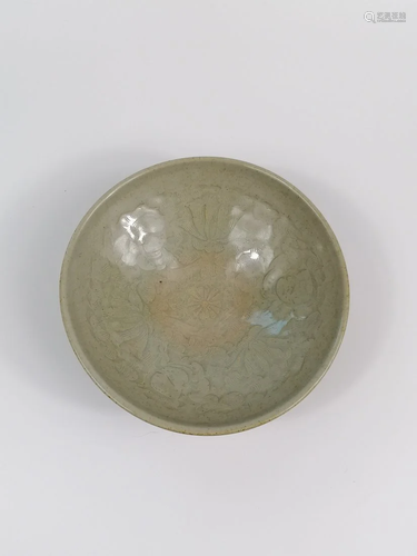 A Yaozhou Ware Celadon children bowl