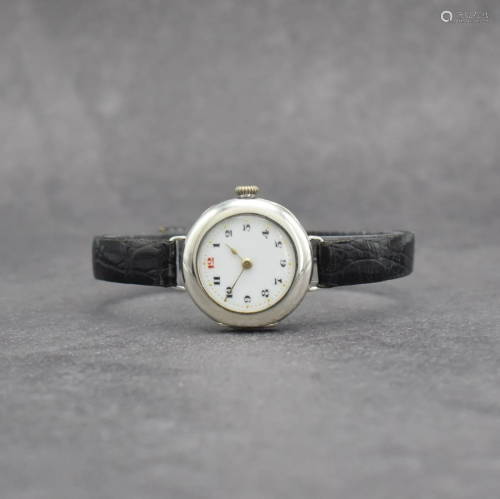 ROLEX early wristwatch in silver