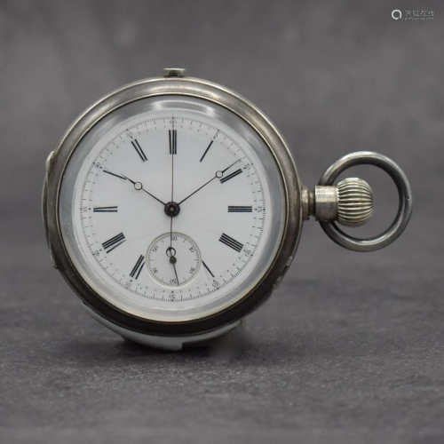 Hunting cased pocket watch-movement