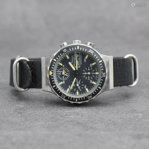 SINN rare chronograph in steel reference 11019