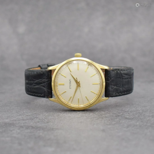ETERNA 14k yellow gold gents wristwatch