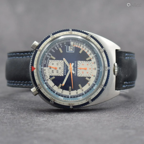 BREITLING 'Bull Head' gents wristwatch with chronograph