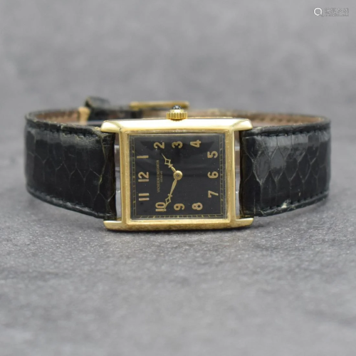 VACHERON & CONSTANTIN fine 18k yellow gold wristwatch