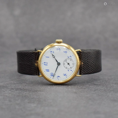 IWC rare & early 14k yellow gold wristwatch