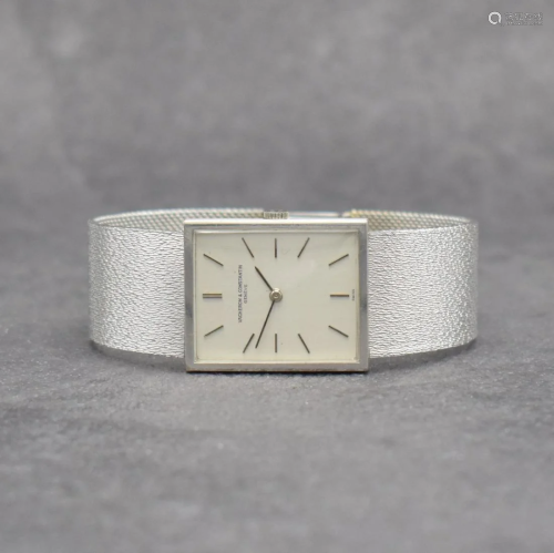 VACHERON & CONSTANTIN 18k white gold gents wristwatch