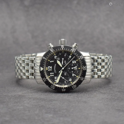 CHRONOSPORT gents wristwatch with chronograph in steel