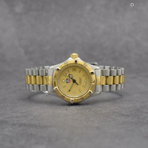 TAG HEUER Professional ladys sport watch in steel/gold