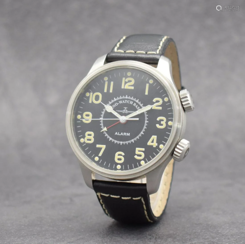 ZENO big gents wristwatch with alarm around 2000