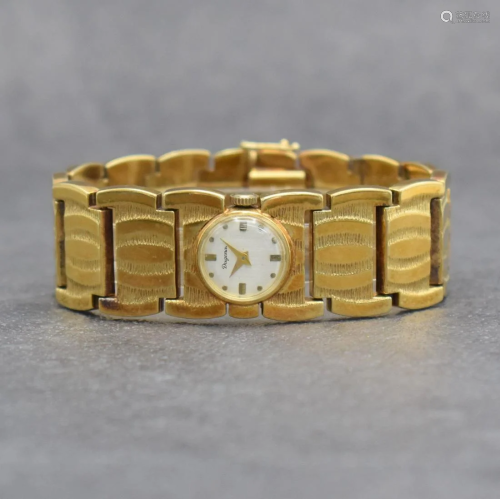 DUGENA unusual 14k yellow gold ladies wristwatch