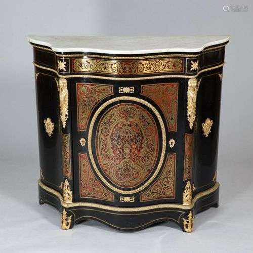 Boulle Halbschrank Frankreich, um