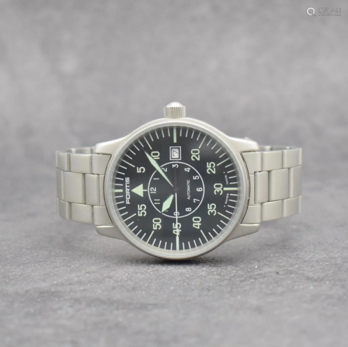 FORTIS pilots wristwatch reference 595.10.46