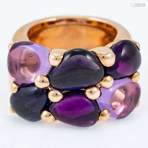 POMELLATO - Ring mit Amethysten Fa.