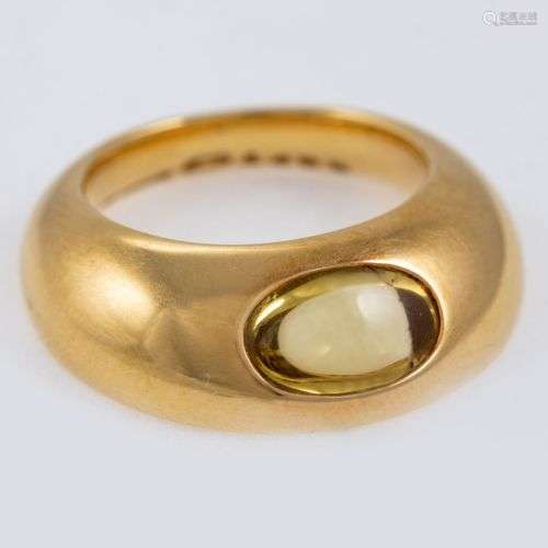 GEORG JENSEN - Ring mit Citrin Fa.