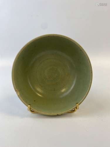 BOL EN GRES PORCELAINEUX A COUVERTE CELADON Probablement Cor...