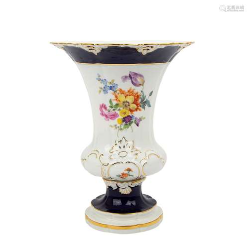 MEISSEN Vase, 1. Wahl, 20. Jhd.