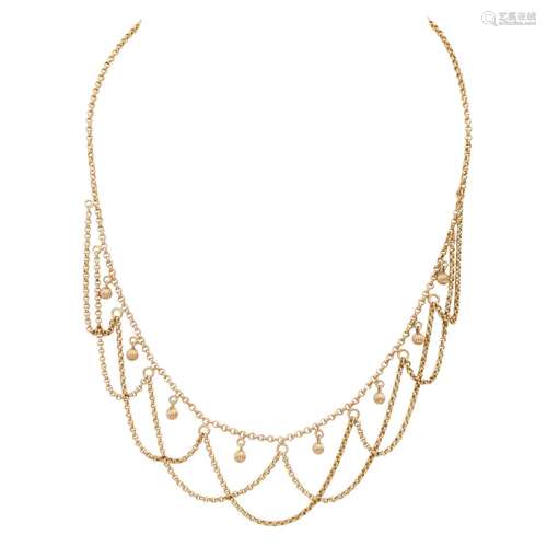 Zartes Goldcollier