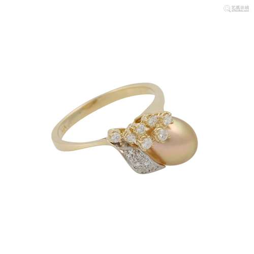 Ring mit Diamanten und Brillanten