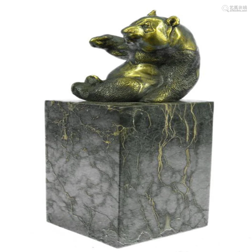 The Panda Cute Animal Edition Bronze Sculpture