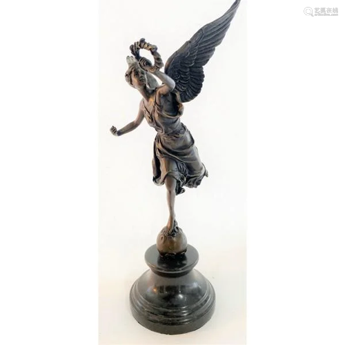 Winged Victory Bronze Statue