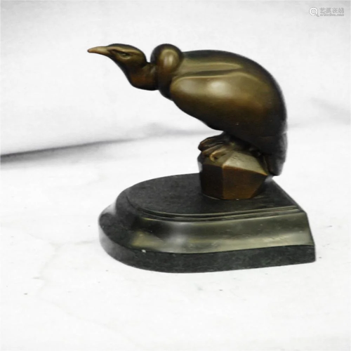 Vulture Bronze Sculpture