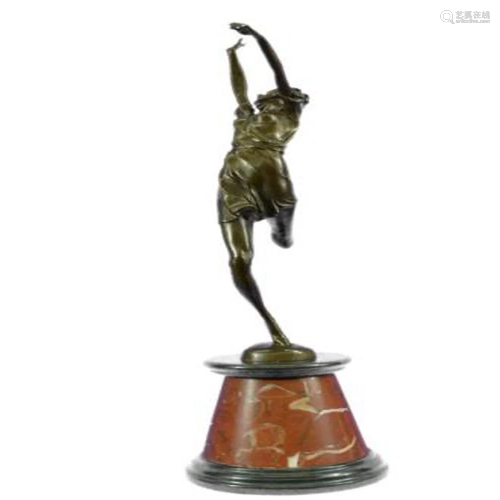 Leaping Dancer Bronze Statue