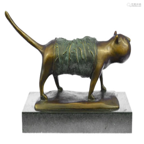 Fat Cat Modern Art Bronze Sculpture