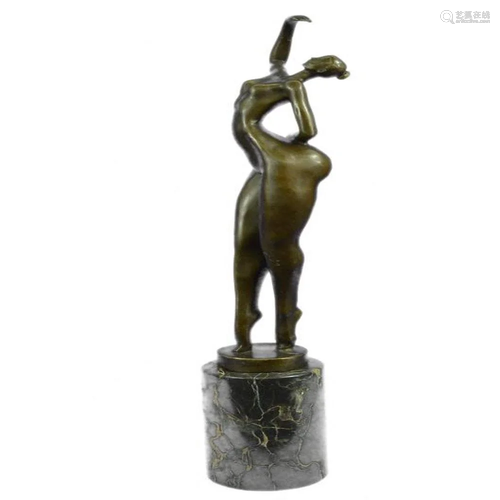 Nude Female Bronze Figurine