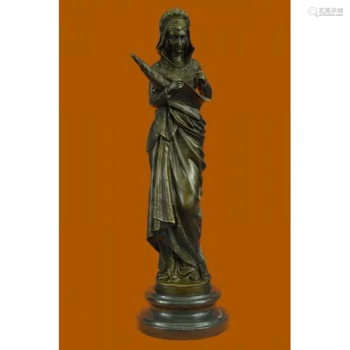 Fortuna Roman Goddess Bronze Statue