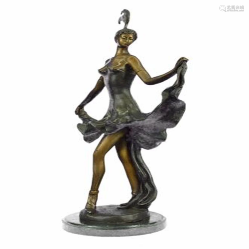 Dancer Bronze Figurine