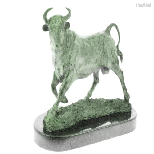 Bull Bronze Sculpture