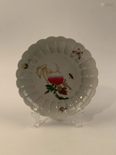 Chinese Famille Rose Dish