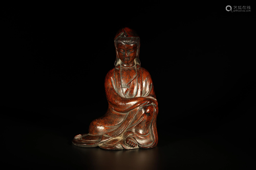 Bamboo Statue of Guanyin