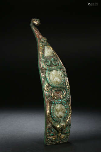 Bronze Belt Hook in Han Dynasty