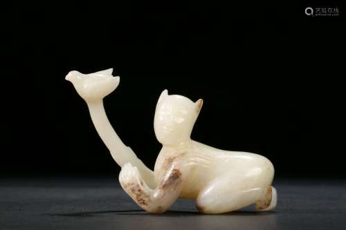 Hetian Jade Figurines Han Dynasty