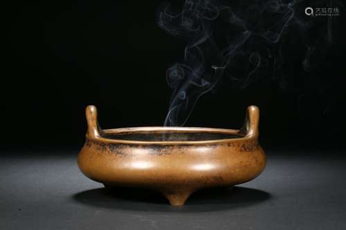 Copper Incense Burner Ming Dynasty