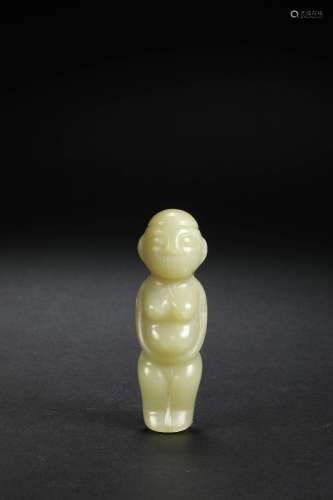 Hongshan Culture Jade Man