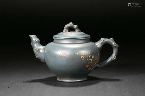 Purple Clay Teapot in Qing Dynasty