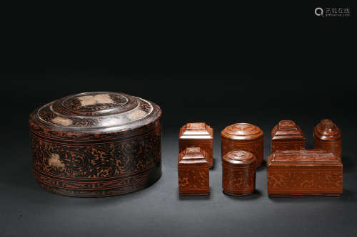 Lacquer Jewelry Box Han Dynasty