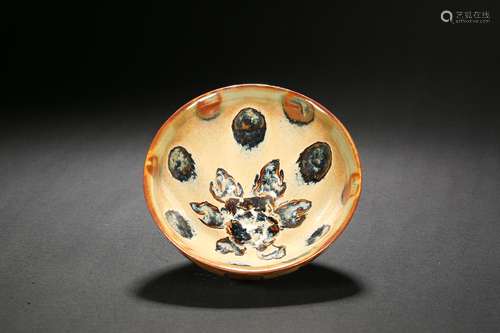 Jizhou Kiln Flower Cup Song Dynasty