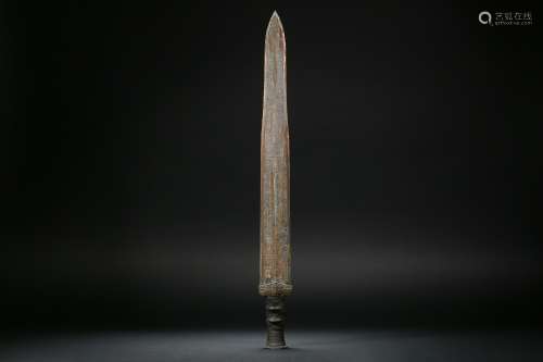 Bronze Sword in Han Dynasty