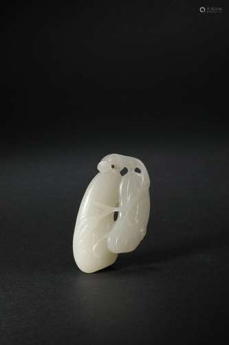 Hetian Jade Pendant in Qing Dynasty