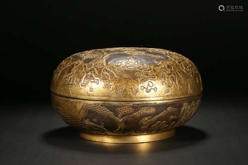 Celebrity jewelry box in Qing Dynasty