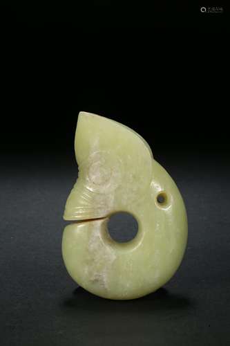 Hongshan Culture Jade Pig Dragon